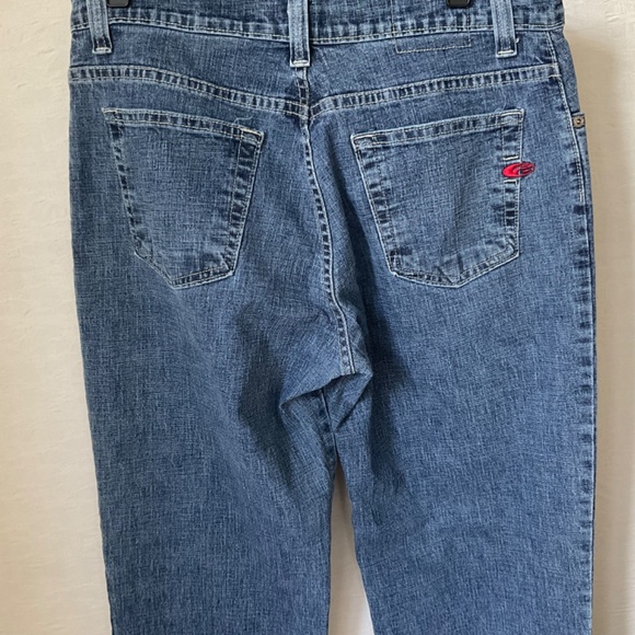 Point Zero Men’s Denim Jeans Stretch Cotton Straight Leg Zipper Fly 33 x 33.5” - Picture 3 of 10